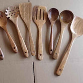 Wooden Spatula Cookware Kitchenware Set – Eco-Friendly & Stylish Cooking Essentials