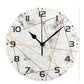 Wooden wall clock by WoodyKitchenware, handcrafted solid wood timepiece with natural wood finish, 12-inch decorative wall clock.