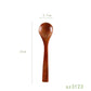Japanese solid wood honey spoon from WoodyKitchenware, showcasing an elegant, functional design with smooth wood finish.