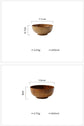 Wooden Japanese-style rice and soup bowl by WoodyKitchenware, showcasing warm, eco-chic craftsmanship with a versatile design.