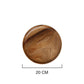 Wooden snack plate from WoodyKitchenware, 15cm, natural wood finish, perfect for household snacks and elevating your snack experience.