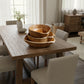 Handcrafted solid wood fruit and salad bowl with a unique cedar root design by WoodyKitchenware, showcasing natural wood grain and craftsmanship.