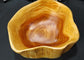 Handcrafted wooden fruit and salad bowl by WoodyKitchenware, featuring a unique cedar root design, natural wood grain.