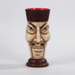 Handcrafted ceramic Tiki mug featuring a Moai Sentinel design by Woody&