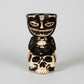 Handcrafted ceramic Tiki mug featuring Moai sentinel design by Woody&