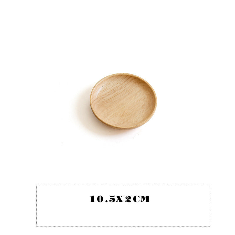 Japanese-style wooden tray by WoodyKitchenware, showcasing natural wood grain and craftsmanship for elegant dining presentation.
