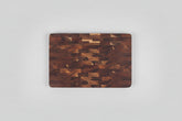 Wooden acacia chopping board by WoodyKitchenware, 28x28x2.8 inches, showcasing smooth polished surface and sturdy construction.