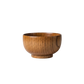 Wooden bowl made from wild jujube wood, showcasing a smooth, natural finish in a rustic, handmade design by WoodyKitchenware.