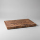 Square solid wood chopping board made of premium teak with smooth surface, ideal for everyday kitchen use by WoodyKitchenware.