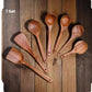 Set of four wooden spatulas from Woody&
