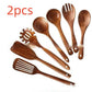 Set of four eco-friendly wooden spatulas from Woody&