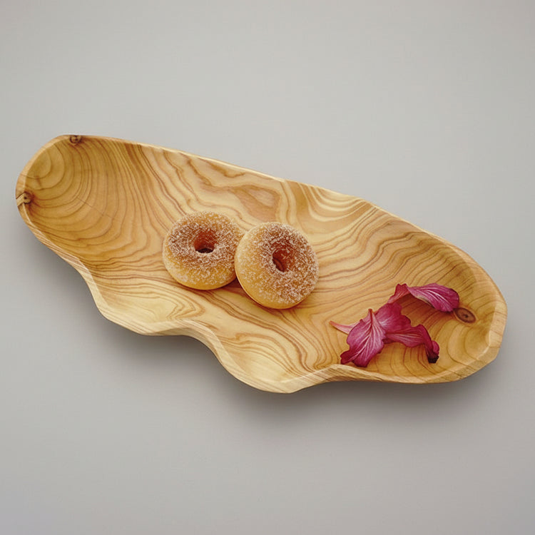 Feng Shui wooden serving tray by Woody&
