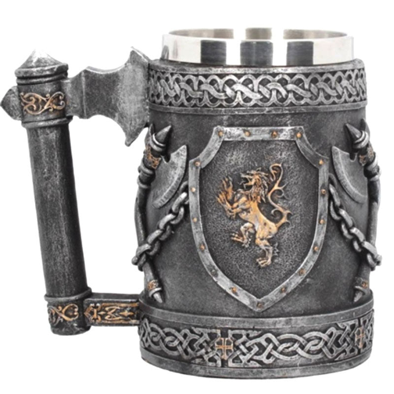 Blackjack Beer Glass by WoodyKitchenware featuring a high-stakes blackjack hand design, handcrafted beer drink vessel from WoodyKitchenware.
