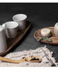Handcrafted black walnut serving tray by WoodyKitchenware, irregular shape ideal for sushi, tea, fruits, and snacks.