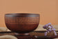 Inner Mongolia jujube wood craft bowl by WoodyKitchenware, authentic Mongolian milk-tea and serving bowl with natural wood grain.