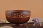 Inner Mongolia jujube wood craft bowl by WoodyKitchenware, authentic Mongolian milk tea and serving bowl with natural wood grain details.