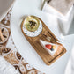 Unlacquered Japanese-style acacia wood tray by WoodyKitchenware, featuring a smooth, natural wood finish for serving and display.