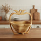 WoodyKitchenware folding fruit basket made of natural wood, designed for stylish storage and easy folding for home organization.