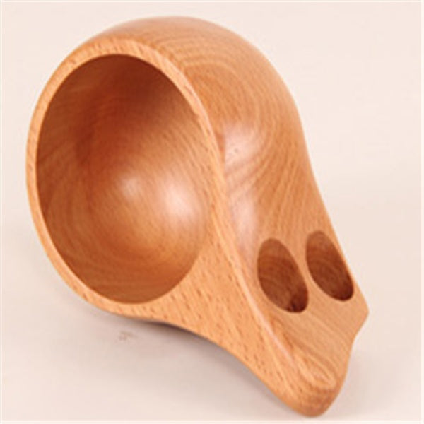 Hand-carved minimalist vessel from WoodyKitchenware, The Sylvan Solace by WoodyKitchenware, showcasing smooth wood craftsmanship.