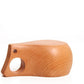 Hand-carved minimalist wooden vessel from WoodyKitchenware, The Sylvan Solace by WoodyKitchenware, showcasing smooth curves and natural wood grain.