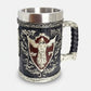 Medieval-style wooden beer mug by Woody&