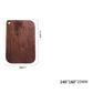 Black Walnut pizza tray by WoodyKitchenware, rustic wooden serving tray with a natural finish for pizza presentation.