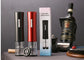Black electric wine opener set by WoodyKitchenware, including automatic corkscrew, foil cutter, and can opener on a sleek countertop.