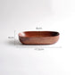 Brown Acacia Wooden Canoe from WoodyKitchenware by WoodyKitchenware, featuring a smooth wooden canoe design for home decor or serving.
