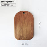 Solid wood vegetable cutting board by WoodyKitchenware, durable and eco-friendly kitchen essential with big handle.