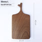 Solid wood vegetable cutting board by WoodyKitchenware with large handle, durable and eco-friendly kitchen essential.