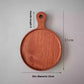 Solid wood vegetable cutting board from Woody&