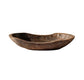 Retro wooden vase with Zen Tuo pattern, solid timber design by WoodyKitchenware, ideal for decorative or floral display.