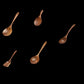 Acacia wooden spatula with long handle for non-stick cookware, part of WoodyKitchenware wooden spoon set.