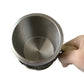 Stainless steel goblet by WoodyKitchenware featuring a sword design, perfect for drinking and display.