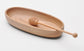 Wooden long handle honey coffee stirrer by WoodyKitchenware, made of elegant beechwood for mixing hot beverages.