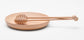 Wooden long handle honey coffee stirrer by WoodyKitchenware, elegant beechwood mixing spoon for stirring hot drinks and honey.