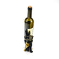 Anubis Dog-God wine rack by WoodyKitchenware, resin ornament featuring an ancient Egyptian-inspired dog deity for mystical décor.