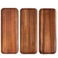Rectangular acacia wood tray by Woody&