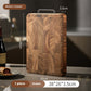 Large double-sided wooden chopping board by WoodyKitchenware, featuring a sturdy dual-surface design for kitchen prep.