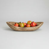 Vintage solid wood candy tray by WoodyKitchenware, rustic weathered Paulownia serving tray with a natural wooden finish.