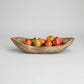 Vintage solid wood candy tray by WoodyKitchenware, rustic weathered Paulownia serving tray with a natural wooden finish.