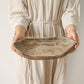Vintage solid wood candy tray by WoodyKitchenware, rustic weathered Paulownia serving tray with a natural wood finish.