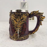 Handcrafted Viking Pirate Mug by Woody&