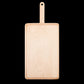 Wooden chopping board with groove and juice channel from WoodyKitchenware, featuring a square maple design for bread and food prep.