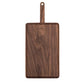 Wooden chopping board with groove and juice channel, made of maple wood, designed for bread and food prep by WoodyKitchenware.