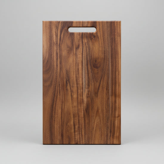 Square Acacia Chopping Board by WoodyKitchenware, featuring solid timber design for steakhouse-style food preparation.