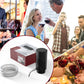 Electric wine aerator and decanter pump by WoodyKitchenware, featuring one-touch operation for effortless wine aeration.