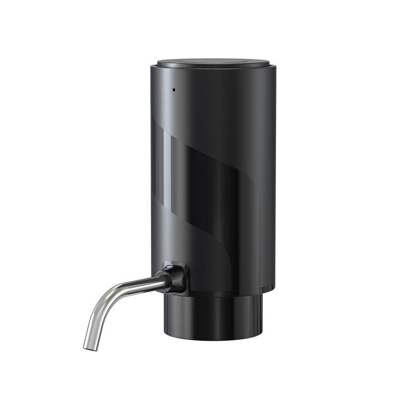 Electric wine aerator and decanter pump dispenser by WoodyKitchenware, showing a sleek device used for effortless wine aeration.