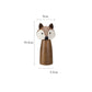 Cute panda wooden seasoning grinder by WoodyKitchenware with ceramic core and eco-friendly finish, featuring adorable animal designs.