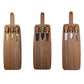 Wooden cheese plate and knife set by WoodyKitchenware featuring an elegant serving board, perfect for cheese and appetizer presentation.